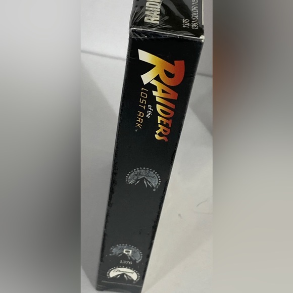Raiders Of The Lost Ark & Indiana Jones and the Temple of Doom VHS SEALED 1989 - Picture 8 of 10